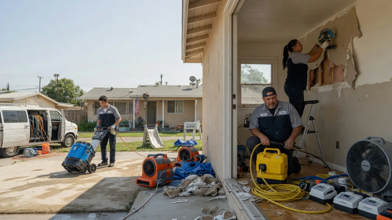 Water Damage Restoration in Davis, CA near me